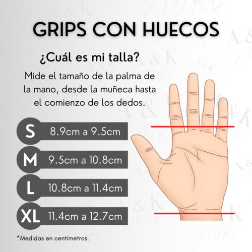 A&K GRIPS CON HUECOS 3.0