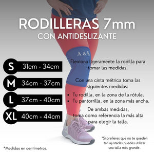 A&K RODILLERAS CON ANTIDESLIZANTE